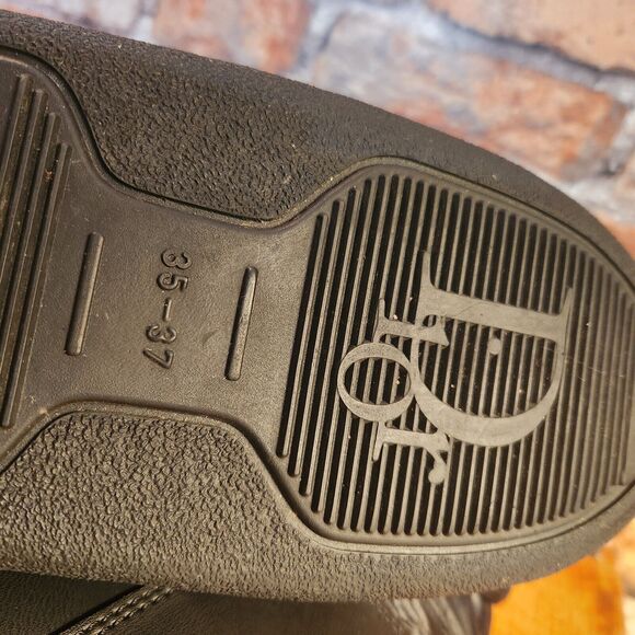 Vintage Y2K Christian Dior Moon Snow Boots by John Galliano Black EU 35-37 US 7 - Picture 6 of 11